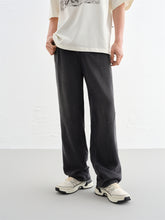 Men's Lyocell Drawstring-Waist Straight-Leg Jeans
